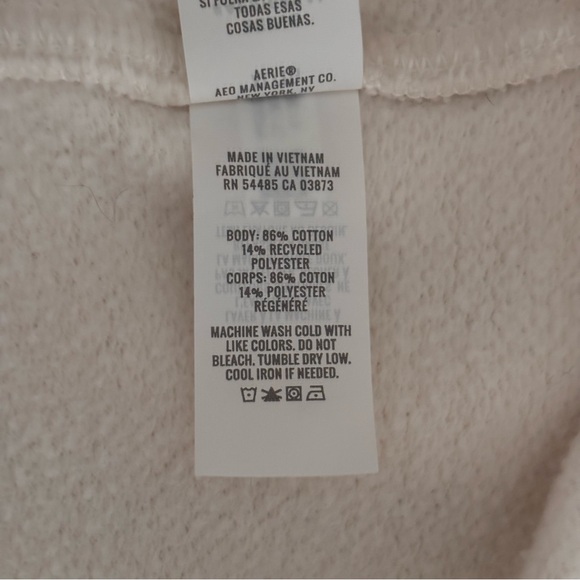 AERIE Oh Snap Sweatshirt Sz XL - Picture 7 of 10